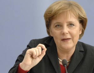 La Cancelliera Tedesca Angela Merkel